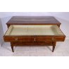 ANTICO COMO CASSETTONE DIRETTORIO INTARSIATO 1800 LEGNO NOCE ABETE 3 CASSETTI 