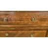 ANTICO COMO CASSETTONE DIRETTORIO INTARSIATO 1800 LEGNO NOCE ABETE 3 CASSETTI 