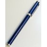 PENNA STILOGRAFICA Montblanc Noblesse Oblige BLU ORO 14k finiture PLATINO box