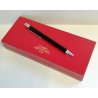 PENNA SFERA Must De Cartier STYLO BILLE MUST II vintage LACCA NERA Ballpoint Pen