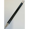 PENNA SFERA Must De Cartier STYLO BILLE MUST II vintage LACCA NERA Ballpoint Pen