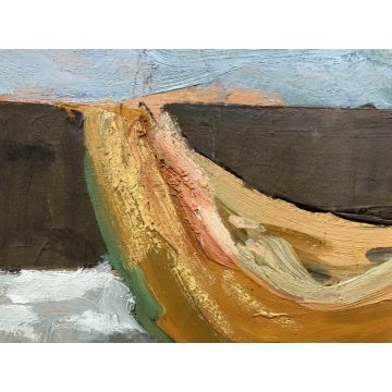 ANTICO QUADRO OLIO NATURA MORTA VASO BIANSATO FRUTTA  ZUCCA CIPOLLE PEPERONE 900