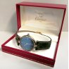 Must de Cartier OROLOGIO lusso POLSO quartz ARGENTO 925 VERMEIL anni 90 BOX 522