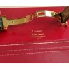 Must de Cartier OROLOGIO lusso POLSO quartz ARGENTO 925 VERMEIL anni 90 BOX 522