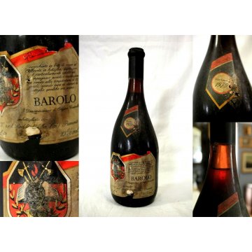 Lotto 2 BOTTIGLIE VINO BAROLO 1979 -1 NEBBIOLO 1983 750 Cuneo Piemonte CANTINA