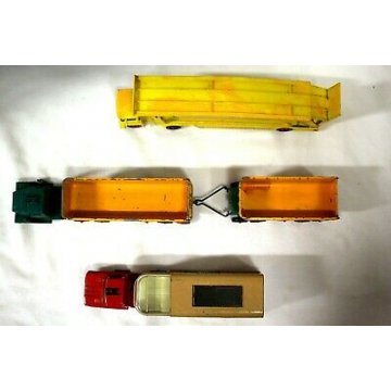 LOTTO 3 MODELLINI AUTOARTICOLATI TRUKS MATCHBOX Made in England '60/'70s VINTAGE