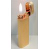 Must de Cartier ACCENDINO TASCA TRINITY Plaque or Paris VINTAGE LIGHTER BRIQUET
