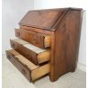 ANTICO MOBILE RIBALTA PIEMONTESE SECRETAIRE SCRITTOIO NOCE SECOLO '700 EPOCA OLD