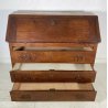 ANTICO MOBILE RIBALTA PIEMONTESE SECRETAIRE SCRITTOIO NOCE SECOLO '700 EPOCA OLD