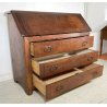 ANTICO MOBILE RIBALTA PIEMONTESE SECRETAIRE SCRITTOIO NOCE SECOLO '700 EPOCA OLD