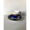 Hermes TAZZA DA CAFFE con PIATTINO DECORO Cocarde de Soie CUP TASSE Déjeuner 900