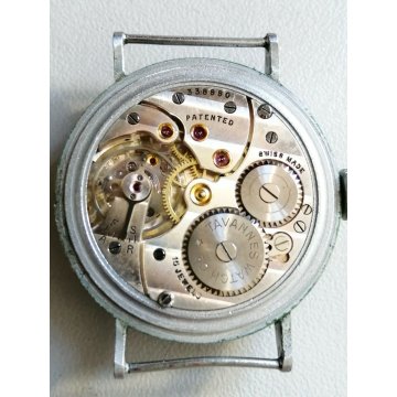 ANTICO OROLOGIO POLSO Tavannes 5 ref. 234 MECCANICO anni 40 OLD WRIST WATCH