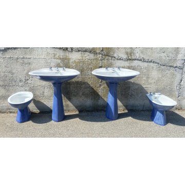 SET SANITARI BAGNO ANTONIA CAMPI RICHARD GINORI GARDENA CERAMICA SMALTATA LAVENO