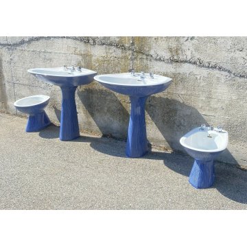 SET SANITARI BAGNO ANTONIA CAMPI RICHARD GINORI GARDENA CERAMICA SMALTATA LAVENO