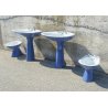 SET SANITARI BAGNO ANTONIA CAMPI RICHARD GINORI GARDENA CERAMICA SMALTATA LAVENO