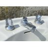 SET SANITARI BAGNO ANTONIA CAMPI RICHARD GINORI GARDENA CERAMICA SMALTATA LAVENO
