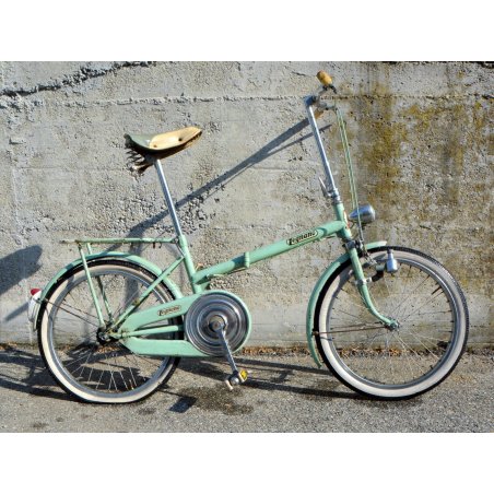 BICICLETTA LEGNANO PIEGHEVOLE anni 70 FRENO PEDALE city bike RUOTE 20 CAMBIO OLD