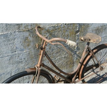 BICICLETTA anni 30 RUOTE 28 PRETE ANTICA WOLSIT ORIGINALE CITY BIKE BICI EPOCA