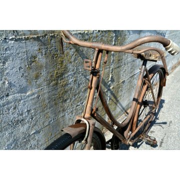 BICICLETTA anni 30 RUOTE 28 PRETE ANTICA WOLSIT ORIGINALE CITY BIKE BICI EPOCA