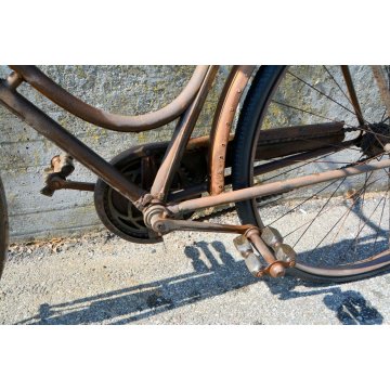 BICICLETTA anni 30 RUOTE 28 PRETE ANTICA WOLSIT ORIGINALE CITY BIKE BICI EPOCA