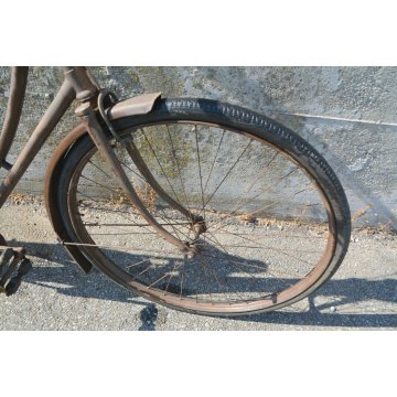 BICICLETTA anni 30 RUOTE 28 PRETE ANTICA WOLSIT ORIGINALE CITY BIKE BICI EPOCA
