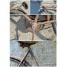 BICICLETTA anni 30 RUOTE 28 PRETE ANTICA WOLSIT ORIGINALE CITY BIKE BICI EPOCA