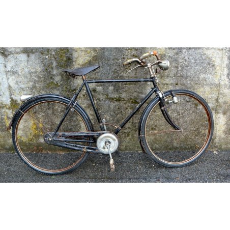 BICICLETTA anni 30 RUOTE 28 CRIVELLI LEGNANO ORIGINALE CITY BIKE BICI EPOCA FARO