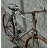 BICICLETTA anni 40 RUOTE 26 MANZINO UOMO ORIGINALE CITY BIKE BICI EPOCA CUOIO 