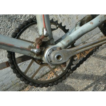 BICICLETTA anni 40 RUOTE 26 MANZINO UOMO ORIGINALE CITY BIKE BICI EPOCA CUOIO 