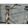 BICICLETTA anni 40 RUOTE 26 MANZINO UOMO ORIGINALE CITY BIKE BICI EPOCA CUOIO 