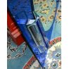 SPECCHIERA SPECCHIO DESIGN VECA BLU LUCI LAMPADA 2 APPLIQUES 1960 FONTANA ARTE 