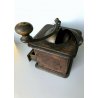 ANTICO MACINA CAFFE MACININO COFFEE GRINDER Tre Spade LEGNO FERRO BATTUTO '800