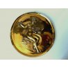 MEDAGLIONE VINTAGE BASSORILIEVO BRONZO WALL HANGING PLATE NUDO DONNA PITTRICE
