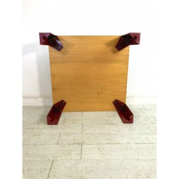 TAVOLINO BASSO ARTEMIDE Eretteo Orni Halloween 70's VINTAGE TABLE 80x80x30cm/h 