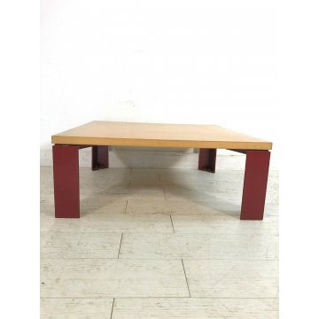 TAVOLINO BASSO ARTEMIDE Eretteo Orni Halloween 70's VINTAGE TABLE 80x80x30cm/h 