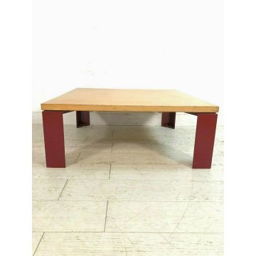 TAVOLINO BASSO ARTEMIDE Eretteo Orni Halloween 70's VINTAGE TABLE 80x80x30cm/h 
