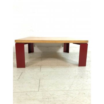 TAVOLINO BASSO ARTEMIDE Eretteo Orni Halloween 70's VINTAGE TABLE 80x80x30cm/h 