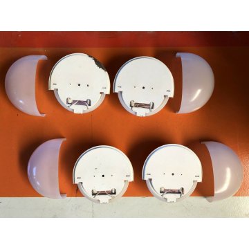 LOTTO 4 APPLIQUE WALL LAMP Vico Magistretti MANIA GRANDE Artemide POLICARBONATO 