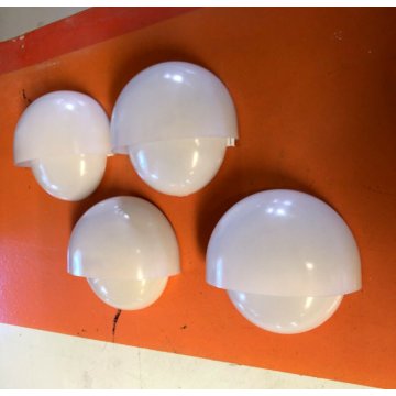 LOTTO 4 APPLIQUE WALL LAMP Vico Magistretti MANIA GRANDE Artemide POLICARBONATO 