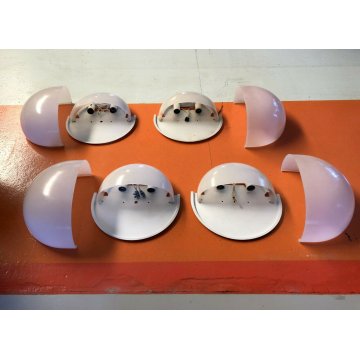 LOTTO 4 APPLIQUE WALL LAMP Vico Magistretti MANIA GRANDE Artemide POLICARBONATO 