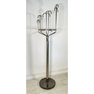 APPENDIABITI DA TERRA VINTAGE ANNI 70 B.B.P.R. PER ARTEMIDE OTTONE E NICHELATO 