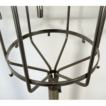 APPENDIABITI DA TERRA VINTAGE ANNI 70 B.B.P.R. PER ARTEMIDE OTTONE E NICHELATO 