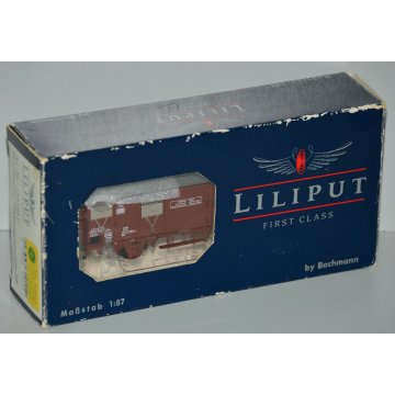 LILIPUT First Class CARRO MERCI vagone TRENINO H0 by Bachmann L231011 VINTAGE