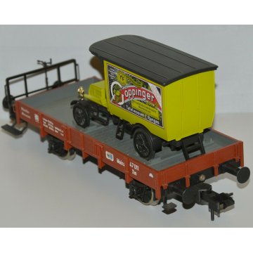 Marklin CARRO MERCI sponde basse MUSEUMWAGEN 1994 scala 1 TRENINO VINTAGE 85842