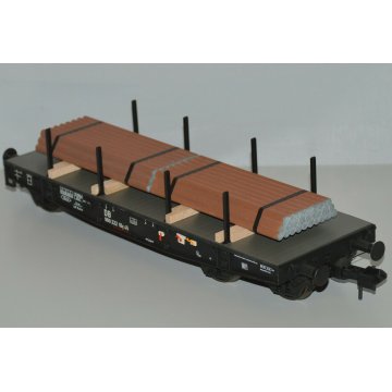 Marklin CARRO MERCI Schwertransportwagen Rlmmp 700 scala 1 TRENINO VINTAGE 58654