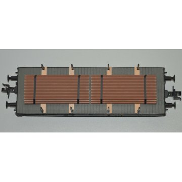 Marklin CARRO MERCI Schwertransportwagen Rlmmp 700 scala 1 TRENINO VINTAGE 58654