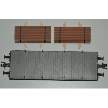 Marklin CARRO MERCI Schwertransportwagen Rlmmp 700 scala 1 TRENINO VINTAGE 58654