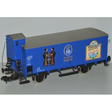 Marklin CARRO MERCI Hofbrau Munchen PRIVATWAGEN scala 1 TRENINO VINTAGE 85831