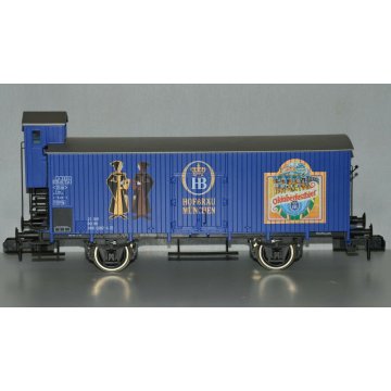 Marklin CARRO MERCI Hofbrau Munchen PRIVATWAGEN scala 1 TRENINO VINTAGE 85831