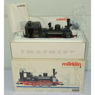 Marklin 5509 Locomotiva Vapore 89 7325 scala 1 TRENINO Vintage BOX collezione DB
